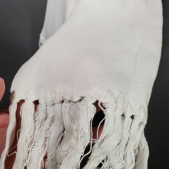 Baby Phat Scarf Y2K Vintage Silver Cat Winter Outdoor Classic Hip Hop Urban - Picture 6 of 10